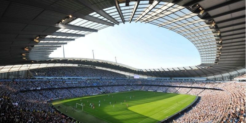 CLB Manchester City: Tiểu sử, danh hiệu đội bóng đại gia Man xanh 4 Sân vận động Etihad Stadium